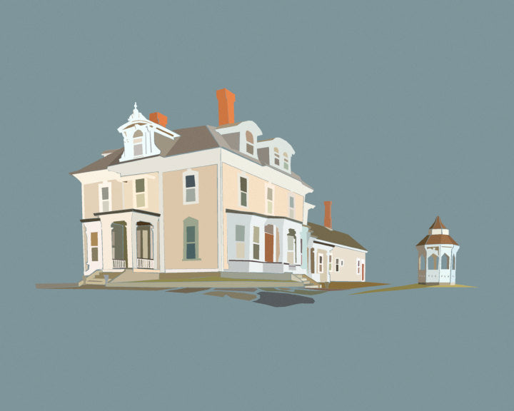Custom house portrait 